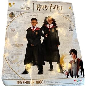 Harry Potter Wizarding World Gryffindor Robe Kids Childs Costume Large 10-12